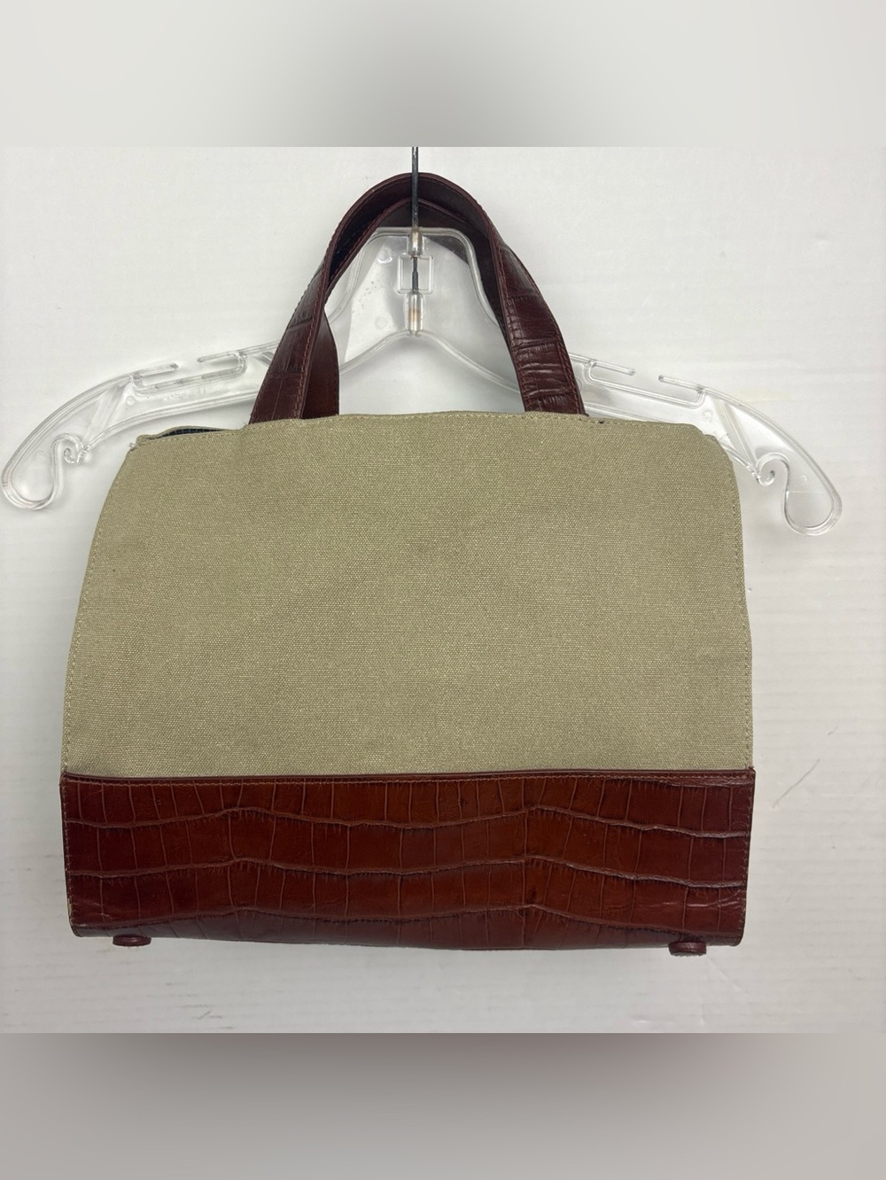 Brighton Heart Shapes Purse Tan Brown Cut Out Satchel Bag Charm One World - Picture 2 of 14